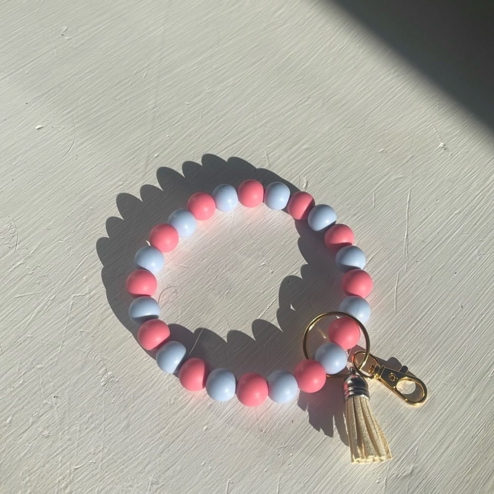 handmade silicone wristlet